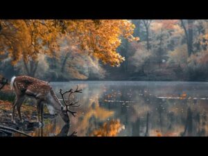 Peaceful Music, Relaxing Music, Instrumental Music, "August Morning Lake" by Tim Janis