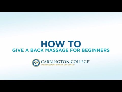 How to: Back Massage – Best Techniques from a Massage Therapist