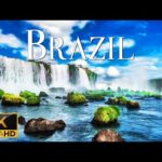 FLYING OVER BRAZIL (4K Video UHD) – Relaxing Music With Beautiful Nature Video For Stress Relief