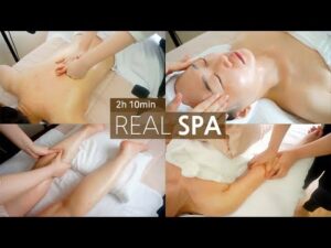 ASMR Relaxing SPA🌟 Full Body Massage Therapy, Facial Treatment
