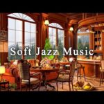 Relaxing Jazz Instrumental Music ☕ Soft Jazz Music in Cozy Coffee Shop Ambience | Background Music