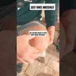 Try this!! Knee pain relief with self massaging technique. Patellar tendon 👀🔥#pain #knee #massage