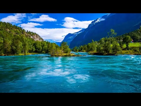 自然の音 癒し音楽 水景色 リラックス relaxing music with beautiful nature water sound