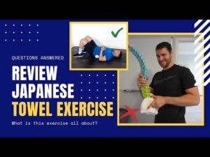 *REVIEW For Back Pain* Japanese method to reduce your waist with just a towel