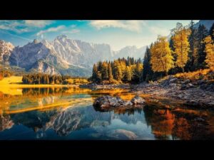 Beautiful Relaxing Guitar Hymns, Peaceful Instrumental Music, "Autumn in the Alps" By Tim Janis