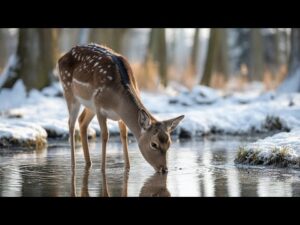 Beautiful Relaxing Music, Peaceful Soothing Instrumental Music, "Loon Lake Snowfall" by Tim Janis