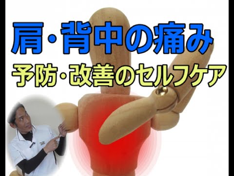 【肩・背中の痛み予防解消】１０秒で！立ってできるセルフケア
