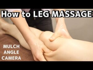 アロママッサージ手技練習~足前面~【老廃物】How to Japanese  LEG MASSAGE
