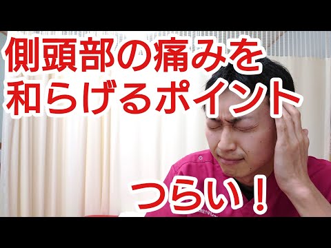 【パッとできる！】側頭部の痛みを改善する簡単マッサージ(郡山市  善用堂やまもと整骨院)