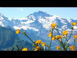 Beautiful Relaxing Hymns, Peaceful Music, "Summer in the Alps Morning Sunrise" by Tim Janis