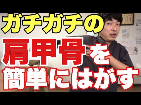 ガチガチの肩甲骨を簡単にはがすストレッチ【福岡市早良区　整体院初陽-HATSUHI -】