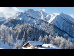 Beautiful Relaxing Music, Peaceful Soothing Instrumental Music, "Winter in Switzerland" by Tim Janis