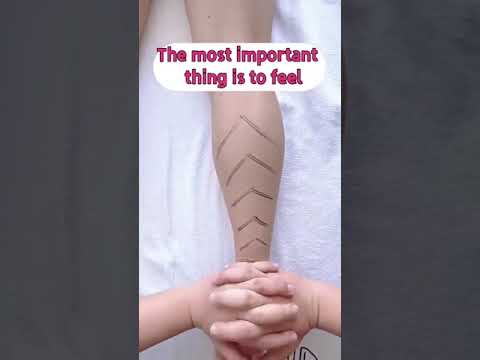Leg massage, how to do it.