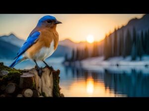 Beautiful Relaxing Hymns, Peaceful Instrumental Music, "Snowbird Morning Sunrise" Tim Janis