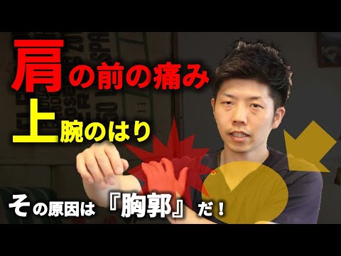 『なぜ肩の前側が痛くなり上腕二頭筋が張ってしまうのか？』その原因は胸郭の硬さだ！【長野市Seitai Zen繕】