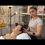 ASMR Deep Sleep Therapy – ASMR Head Massage & Hair Brushing & Neck Massage