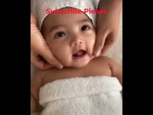 cute baby shorts / cute baby spa massage 🤗 /cute baby laughing 😍 / #short #ytshorts #spamassage
