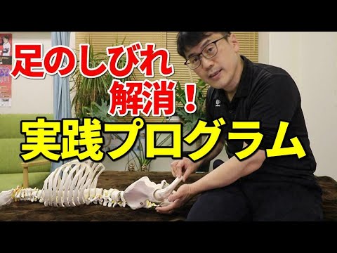 【坐骨神経痛】足の痺れの原因について解説!さらに解消する筋膜リリースを実践して頂きます。