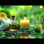 Relaxing Music and The Sound of Water to Relieve Worry and Anxiety 🌿 Relieve Stress