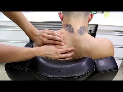 ASMR TURKISH  BERBER chest Head Neck Back Face Relax Sleep Massage