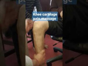 knee cartilage pain massage