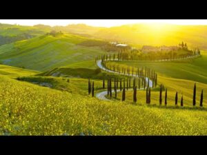 Beautiful Instrumental Hymns, Peaceful Soft Piano, "Italy Sunday Morning Sunrise" By Tim Janis