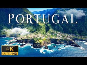 FLYING OVER PORTUGAL (4K UHD) – Relaxing Music With Stunning Beautiful Nature Film For Reading Book