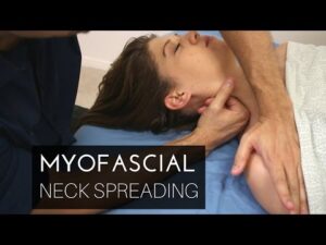 Massage Technique: Myofascial neck spreading/stretching