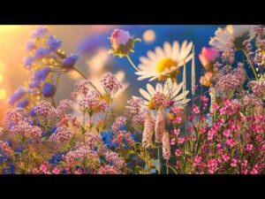 Mountain Spring Wildflowers, Beautiful Relaxing Soothing Music, Peaceful  Music by Tim Janis