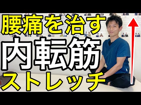 腰痛改善に股関節の柔らかさは必須！？内転筋ストレッチ【＃腰痛　＃ストレッチ】