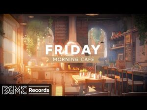 FRIDAY MORNING JAZZ: Soothing Jazz Instrumental Music for Study, Work at Cozy Coffee Shop Ambience ☕