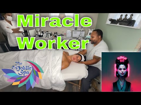 Instant Relaxation: Acne Scar Smoothing Facial + Blackhead Extractions neck & shoulder Massage Pt. 4