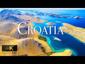 FLYING OVER CROATIA (4K Video UHD) – Relaxing Music With Beautiful Nature Film For Stress Relief