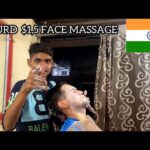 $1.5 Absurd Face massage in Agra, India 🇮🇳