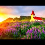 Beautiful Relaxing Hymns, Peaceful Instrumental Music, "Iceland Morning Sunrise" By Tim Janis.