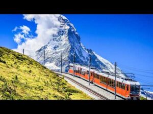 Beautiful Relaxing Music, Peaceful Music, "Swiss Mountain Trains" by Tim Janis