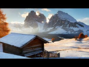 Beautiful Relaxing Music, Peaceful Instrumental Music, "Winter in the Dolomites" By Tim Janis