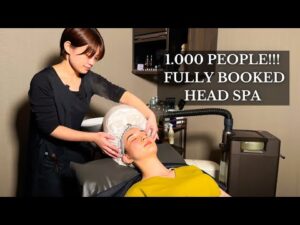 (ASMR) A THOUSAND PEOPLE ARE WAITING FOR 1 MONTH TO ENTER THIS HEAD SPA IN TOKYO, JP (SOFT SPOKEN)