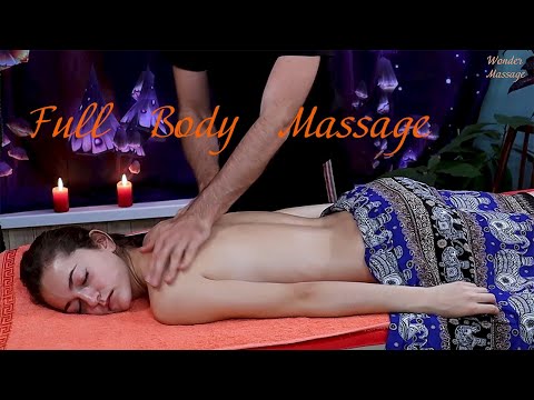ASMR. Full body relax massage. Part 1