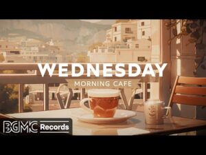WEDNESDAY MORNING JAZZ: Smooth Jazz Instrumentals ☕ Cozy Coffee Shop Ambience with Relaxing Music
