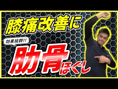 【＃膝痛】膝の痛みを改善するにはまず肋骨ほぐさないと！！【＃いたみいろどり整体院】
