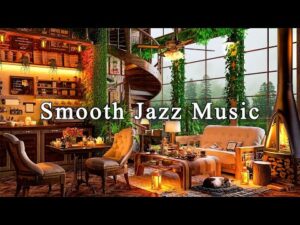 Relaxing Jazz Instrumental Music to Studying, Unwind ☕ Smooth Jazz Music & Cozy Coffee Shop Ambience