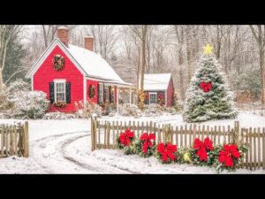 Celtic Christmas Carols, Soft Holiday Christmas Music "Christmas in New England" by Tim Janis