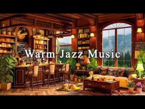 Jazz Relaxing Music to Relax, Focus ☕ Cozy Coffee Shop Ambience ~ Soothing Jazz Instrumental Music