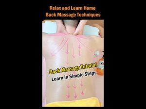 Relax and Learn Home Back Massage Techniques