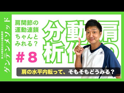 【肩の動作分析シリーズ】肩関節水平外転の痛みや制限を動作分析で徹底分析