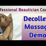 Decollete Massage Demo. Decollete Massage Technique in Hindi
