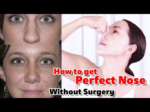 6 Steps How to get perfect nose without surgery | Facial Massage