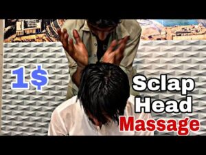 Sclap Head Massage | Asmr Sleeping Massage Poor Man ❣️ #headmassage #asmr