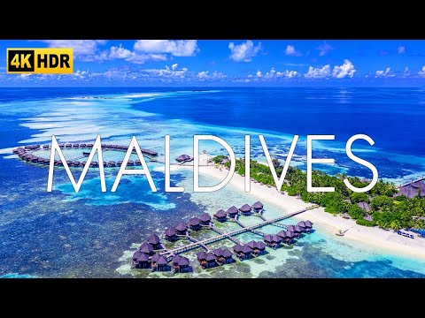 MALDIVES 4K | Relaxing Music With Wonderful Nature Videos For Relaxation